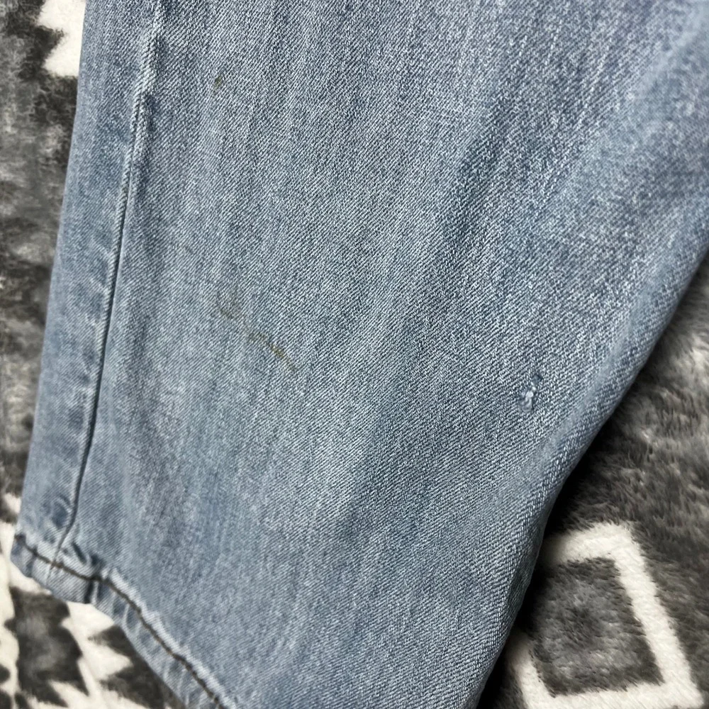 Levis 527 Slim Bootcut Jeans Mens 34x30 Blue Denim Pants Medium Wash